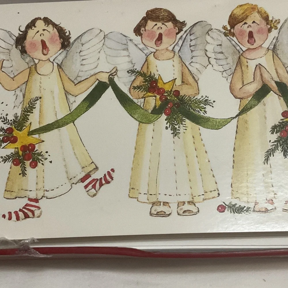 Angel Christmas Card Set ( 11 cards and envelopes)